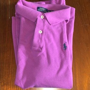 Violet Purple polo shirt  by Ralph Lauren